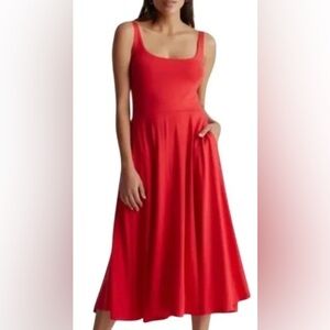 Quince Red Dress